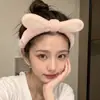 Faixa de cabelo fofa e criativa com rosto engraçado para lavar o rosto coreana, faixa de cabelo de cenoura e peixe salgado de celebridade da internet, faixa de cabelo estilo TikTok para mulheres