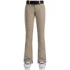 Pantalones de Esquí Nuevos para Mujer, Elásticos Ajustados, Doble Tabla, Forrados de Polar, Profesionales Cortavientos, Impermeables, Transpirables, Color Sólido, Pantalones de Esquí de Comercio Exterior