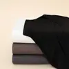 Nueva Camiseta Básica de Mujer Otoño/Invierno 2026, Se Puede Usar como Ropa Exterior, Cuello Semi Alto, Camiseta con Calados al Frente, Top Adelgazante de Manga Larga