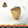 Manija de Armario Antigua de Latón Estilo Francés Sencilla, Manija de Cajón Armario Zapatero Estilo Nórdico, Manija de Gabinete Retro Sólida de Lujo Ligero