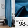 Cortinas Pretas Totalmente Blackout com Acabamento Praga para Quarto e Sala de Estar, à Prova de Som e Isolantes Térmicas, Tecido de Cortina Blackout Cor Creme, Atacado Personalizado