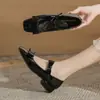 Zapatos de Mujer Jin Gang MY2809 Mary Jane con Tacón Grueso 2024 Nuevos Zapatos de Cuero para Primavera y Otoño Zapatos de Tacón Bajo Zapatos Bajos de Boca Única para Mujer