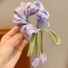 Yu Shuxin com anel de cabelo de intestino grosso de tulipa, rabo de cavalo baixo feminino, corda de cabelo, temperamento, corda de cabelo para rabo de cavalo, enfeite de cabeça fresco