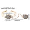 Pulsera abierta de aleación de zinc Hello Kitty de Sanrio, muy vendida entre Europa y Estados Unidos.