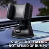 Nuevo Soporte para Teléfono de Coche con Rotación de 360 Grados, Diseño de Ventosa para Salpicadero de Coche y Uso de Navegación