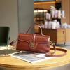 Bolso de Piel Genuina para Mujer 2026 Modelo Nuevo Nicho Original Bolso de Mano para Mujer de Gama Alta Lujo Ligero Retro Bolso de Mano Cambridge Bolso Cruzado Pequeño