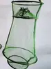 Cesta de Pesca con Pegamento de Nylon Cesta para Cangrejos de Pesca Protección para Peces Pequeños Plegable Bolsa de Red Pequeña Cesta Pequeña Simple para Peces