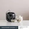 Juego de Té Cerámico para Viaje, Taza Portátil de Preparación Rápida, Tetera de Cerámica, Taza de Té, Regalo Souvenir, Logo Personalizado