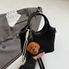 Bolso de Mano de Moda para Mujer 2025 Otoño Nuevo Bolso Cruzado Tipo Cubo con Textura Simple y Elegante Bolso Pequeño
