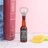 Abridor de botellas de cerveza creativo hogar personalizado tendencia pegatinas para refrigerador mini destornillador de cerveza al por mayor