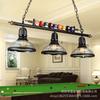 Iluminação Decorativa Personalizada Criativa Estilo Retro Americano Transfronteiriço para Bilhar Restaurante Bar Loja de Roupas Loja de Hot Pot