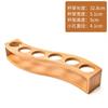 Suporte para Taça de Vinho Rack de Armazenamento de Copos de Bebida para Casa Suporte para Copos de Bebida Dispensador de Vinho Conjunto de Rack de Bambu Suporte para Copos Bullet Suporte para Copos Preto