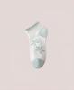 Calcetines de verano finos para mujer, calcetines de flores pequeñas, estudiantes, lindos, japoneses, versátiles, pequeños, frescos, calcetines de bote para niña, blancos, al por mayor