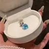 Brinco de Clipe Redondo de Zircônia para Mulheres Sem Piercings Estilo Coreano Dopamina Simples Ear Cuff Luxo Leve Moda Brinco Versátil