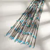 Accesorios de ratán simulado de 65 cm, pulseras tejidas a mano de bricolaje, decoraciones para tarros de dulces, bayas de ratán de colores