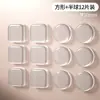 Adesivo Anticolisão para Maçaneta de Porta Almofada de Silicone Silenciosa Adesivo para Porta de Geladeira Batente de Porta Anticolisão Porta de Armário Adesivo de Parede de Partículas