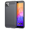 Para Carcasa de Teléfono Móvil Huawei Y7Pro2019 Cepillada Y5P Carcasa Protectora Y6P TPU Todo Incluido Anticaída Antideslizante Carcasa Blanda