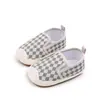 Zapatos Casuales Antideslizantes de Suela Suave Nuevos de Estilo Moderno para Primavera y Otoño Zapatos a Cuadros para Niños Pequeños BMB4012