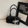 Bolso Transfronterizo de Gran Capacidad para Mujer 2025 Nuevo Casual Nicho de Un Solo Hombro Sobaco Bolso de Boliche de Estilo Occidental de Alta Gama