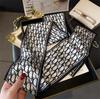 Cachecol de seda fino, estreito, longo e pequeno, coreano, decorativo, outono e inverno, fita da moda, camisa feminina combinando, cachecol estiloso