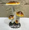 Hongos Simulados, Decoraciones para Patios Paisajísticos, Decoraciones de Hongos Simulados Coloridas y Lindas, Hongos Falsos, Hongos Rosas