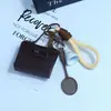 Huayang Bolsa Cuadrada de Color Sólido Bolsa para Labiales Llavero Estuche para Auriculares Correa para Teléfono Billetera Colgante Bolsos Cruzados Tejidos al por Mayor