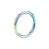 Acero Inoxidable Anillo Sin Costura Piercing Anillo de Nariz Anillo de Labio Pendiente Anillo de Nariz Anillo Abierto Sin Costura Anillo Liso Pendiente Fabricante Venta al por Mayor