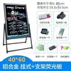 Quadro Negro Quadro de Publicidade Quadro de Exibição Promocional Barraca de Rua Comercial Externa de Chão Quadro LED Fluorescente Quadro Luminoso Manuscrito