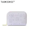 Portatarjetas de acordeón de gatito lindo Transfronterizo Compacto Ultra Delgado Dibujos animados Portatarjetas de licencia de conducir Funda protectora de portatarjetas de PU