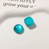 Adhesivo Decorativo de Resina Cuadrado Redondo Ojo de Gato Iridescente Metálico Accesorios para Aretes DIY Funda de Teléfono Accesorio para el Cabello