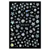 Belleza Total Transfronterizo Nuevas Pegatinas para Uñas Verano Coloridas Aurora Océano Estrella de Mar Concha Caracola Pegatinas
