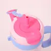 Taza térmica de acero inoxidable 316 de gran capacidad para mujer, elegante vaso para hielo con asa, vaso de agua portátil con popote para estudiantes