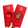 Oro Puro 999 Princesa, ¡Por Favor Hazte Rica! Nuevo Estilo Sobre Rojo Pegatina para Teléfono Regalo para Reunión Anual de la Empresa Contrato