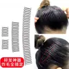Pinza Invisible para el Cabello para Mujer, Estilo de Gama Alta, Herramienta para Fijar el Cabello en la Parte Trasera de la Cabeza, Herramienta Mágica para Ordenar el Cabello, Creador de Moños, Diadema, Pasador, Accesorio para el Cabello