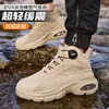 Zapatos de Soldadura, Zapatos de Protección Laboral Anti-Escaldaduras, Zapatos de Trabajo para Hombre Anti-Golpes y Anti-Perforación, Zapatos de Protección de Seguridad para Obra Resistentes al Desgaste, Venta al por Mayor de Fábrica