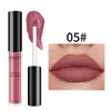 Brillo de labios transfronterizo, labial líquido mate para mujer, maquillaje navideño europeo y americano, brillo de labios de larga duración que no se transfiere, brillo de labios al por mayor