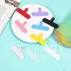 Parche de Silicona para Correa de Teléfono Color Macarrón Agujero en Forma de T Pegatina Trasera para Funda de Teléfono Pieza Colgante Fija Anti-Pérdida DIY