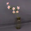 Clematis de Haste Longa Impresso em 3D Decoração de Casa Interna Clematis Dourado Simulado Prateleira Sala de Amostras de Vegetais Decoração Suave Fotografia