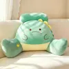 Cabecero de Cama Suave de Dibujos Animados Respaldo Sofá Cama Almohada para Jugar con el Teléfono Móvil Almohada de Soporte Lumbar Respaldo de Silla de Oficina