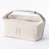 Bolsa de cosméticos de lona popular en Internet, bolsa de lavado de gran capacidad, bolsa de almacenamiento portátil multifuncional para estudiantes, bolsa de almacenamiento portátil impermeable