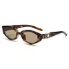 Nuevas Gafas de Sol de Serie de Piedras Preciosas Estilo Celebridad Gama Alta Anti-UV Estilo Ojo de Gato Retro Old Money para Mujer