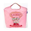 Bolsa de Compras Diversificada Bordada de Celebridad de Internet Nylon Impermeable Plegable Portátil Personalizable Bolso de Hombro