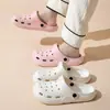 Sandálias de Praia Croc Shoes para Mulheres, Chinelos de Verão para Casais, Sapatos Croc para Exterior, Sapatos Aquáticos, Sapatos Aquáticos Antiderrapantes para Exterior para Homens