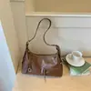 Bolsa de Axila Feminina Vintage de Nicho 2026 Verão Nova Tendência Bolsa Tote Simples de Grande Capacidade para o Dia a Dia Bolsa Transversal