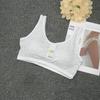 Xi Xinting 918 Ropa Interior Fina para Mujer para Estudiantes Ropa Interior de Escuela Secundaria Chaleco Deportivo para Mujer Taza Fija Agujero Transpirable