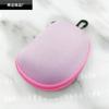 Estuche Plegable para Lentes de Lectura Bolsa con Cremallera Eva Silicona Agarre Caja de Almacenamiento Negro Eva Tejido Negro Caja Eva