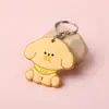 Chaveiro fofo de desenho animado pingente pequeno criativo para mochila pequena bolsa de estudante para namoradas enfeites de sacola de presente pequenos atacado