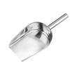 Venta Directa de Fábrica Pala para Hielo de Acero Inoxidable Espesorado Material No Magnético Barra Ktv Pala para Hielo Comercial Supermercado Pala para Artículos Secos