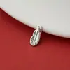 Colgante pequeño auspicioso de tres tesoros de plata pura 999 para ropa, cuentas espaciadoras, pulsera, accesorios para joyería de plata DIY