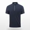 Nueva Camisa Polo de Verano 2026 Desan Artesanía Sin Costuras para Hombre, Transpirable, Alta Elasticidad, Agradable para la Piel, Cuello Camisero, Deportes y Ocio